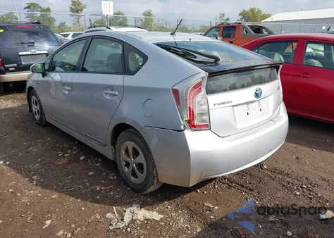 2012 Toyota Prius Two from USA, damaged, VIN JTDKN3DUXC5501655